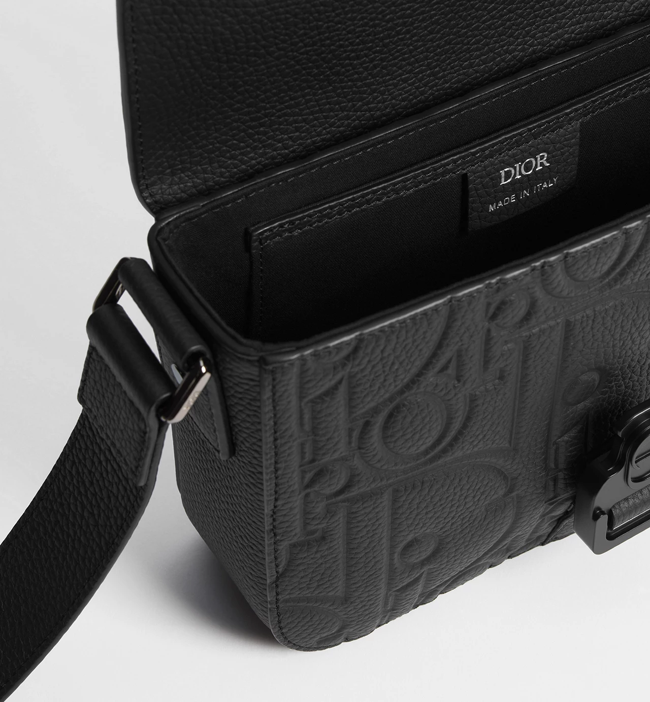 Dior Saddle Messenger Bag Gravity Black - Image 2