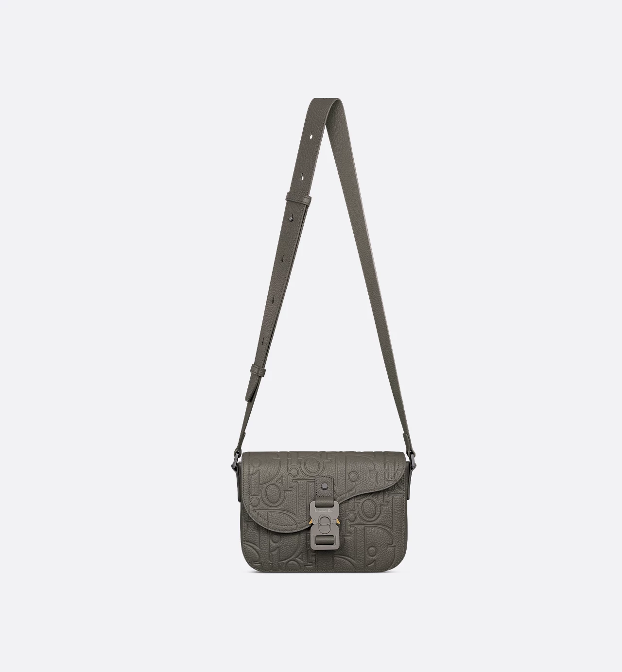 Dior Saddle Messenger Bag Gravity Grey - Image 4