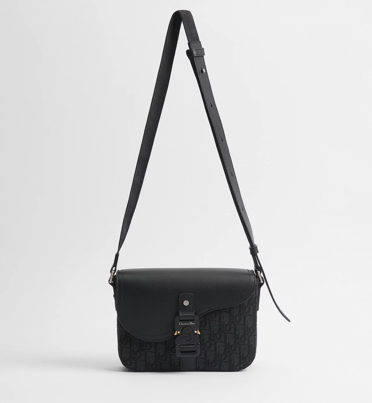 Dior Saddle Messenger Bag Black - Image 2