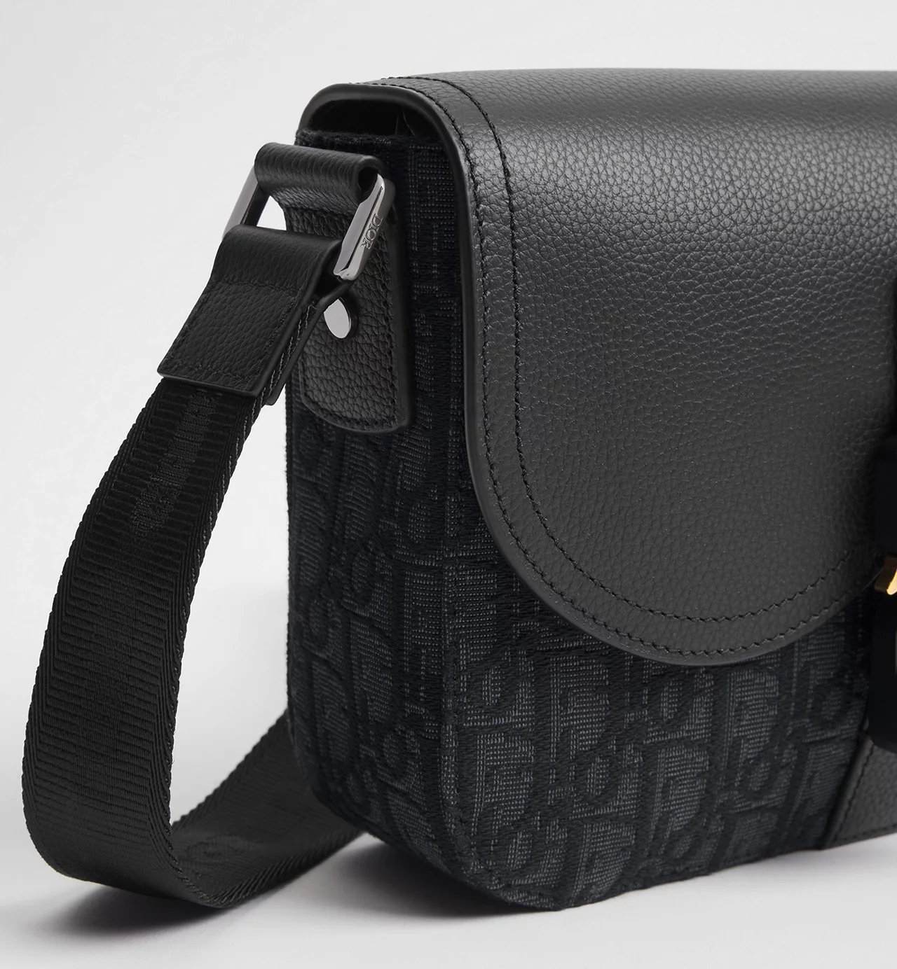 Dior Saddle Messenger Bag Black - Image 3