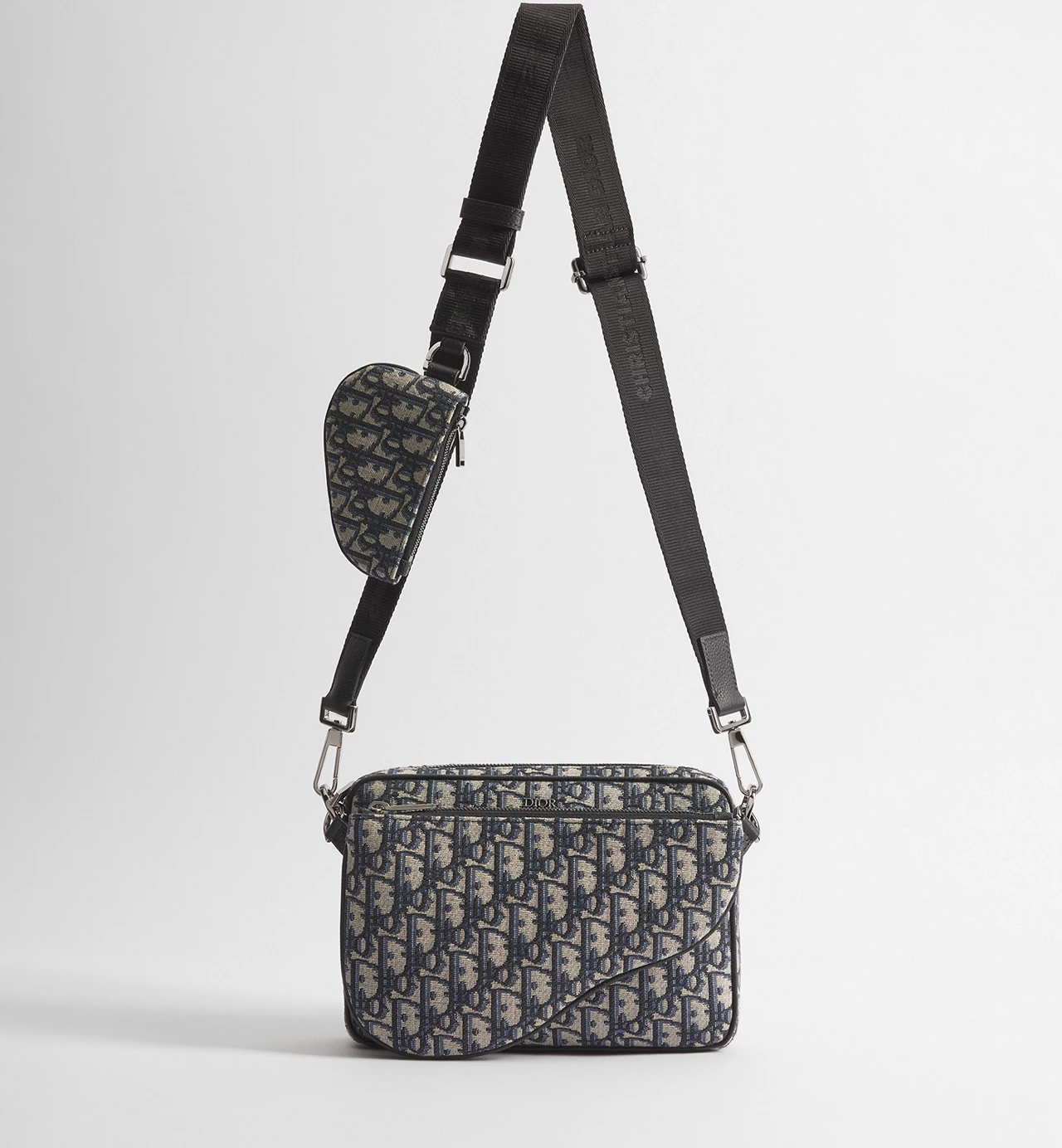 Dior Saddle Triple Pouch Bag Beige - Image 2