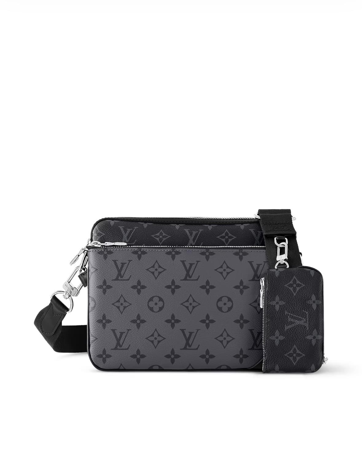Louis Vuitton Trio Messenger Bag Grey