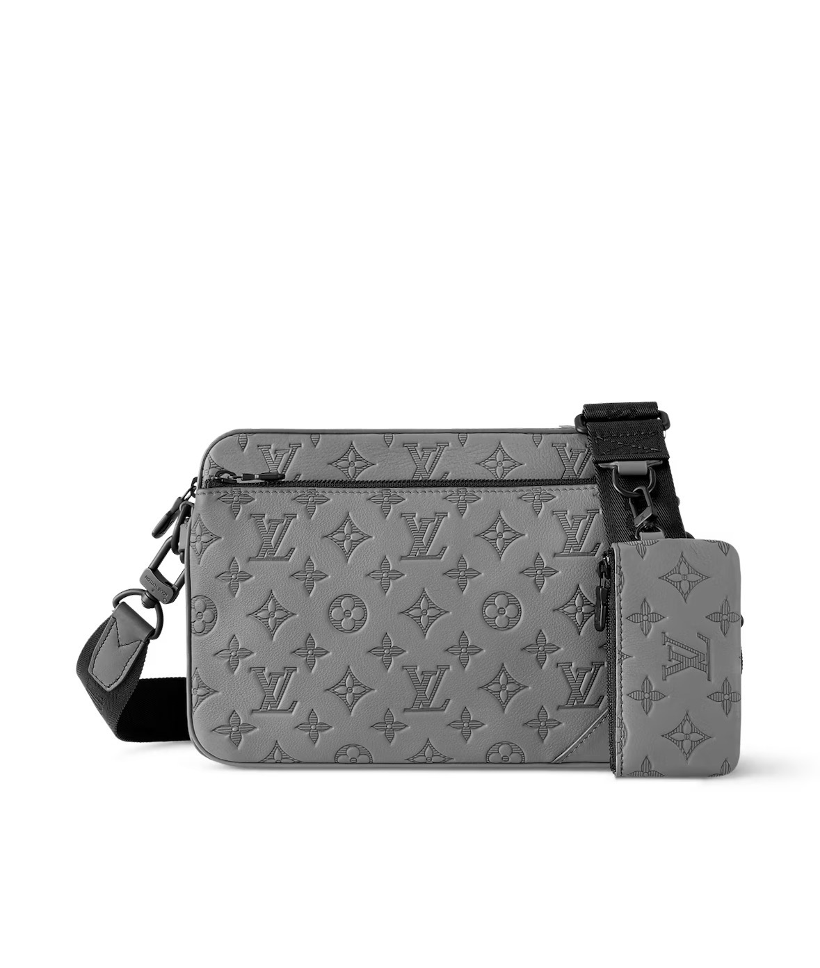 Louis Vuitton Trio Messenger Bag Light Grey - Image 1