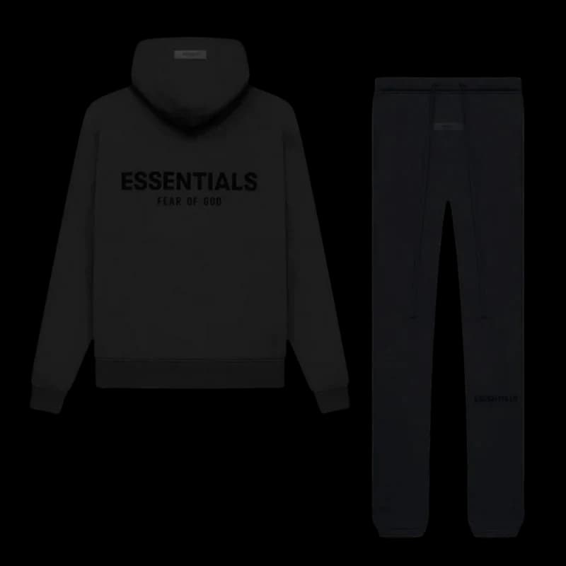 Essentials Fear Of God TrackSuit Limo Black