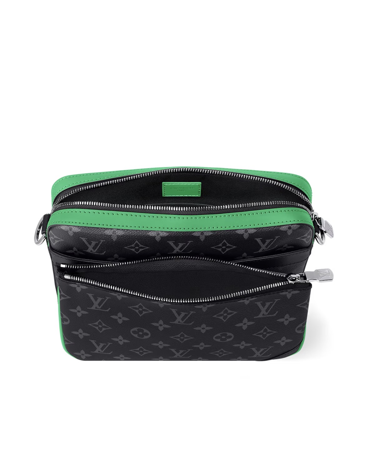Louis Vuitton Trio Messenger Bag Green Stripe - Image 3