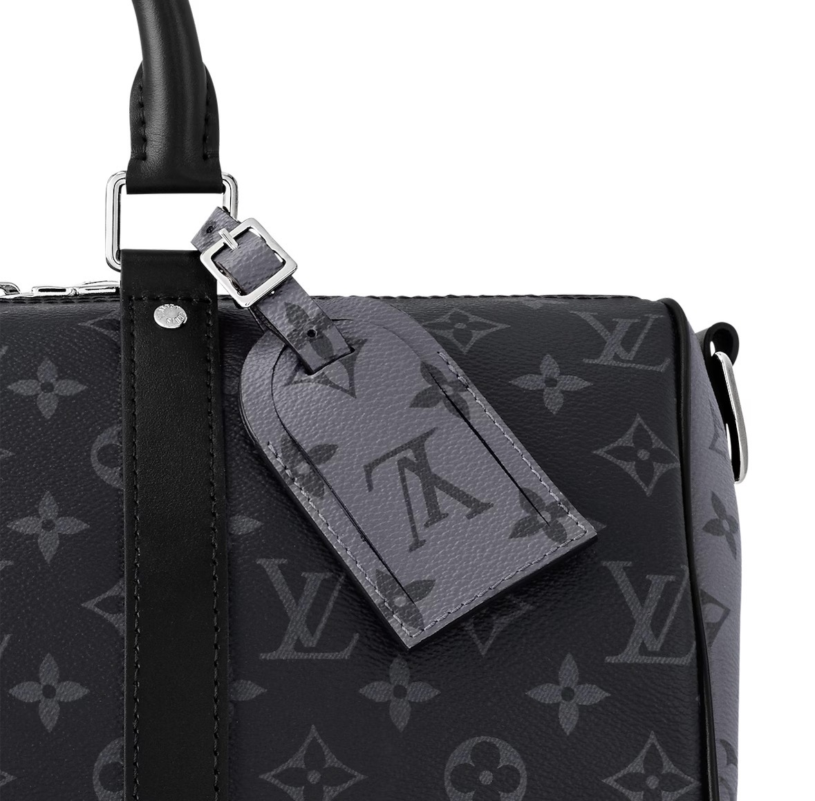 Louis Vuitton Keepall Bandoulière 35 Grey - Image 2