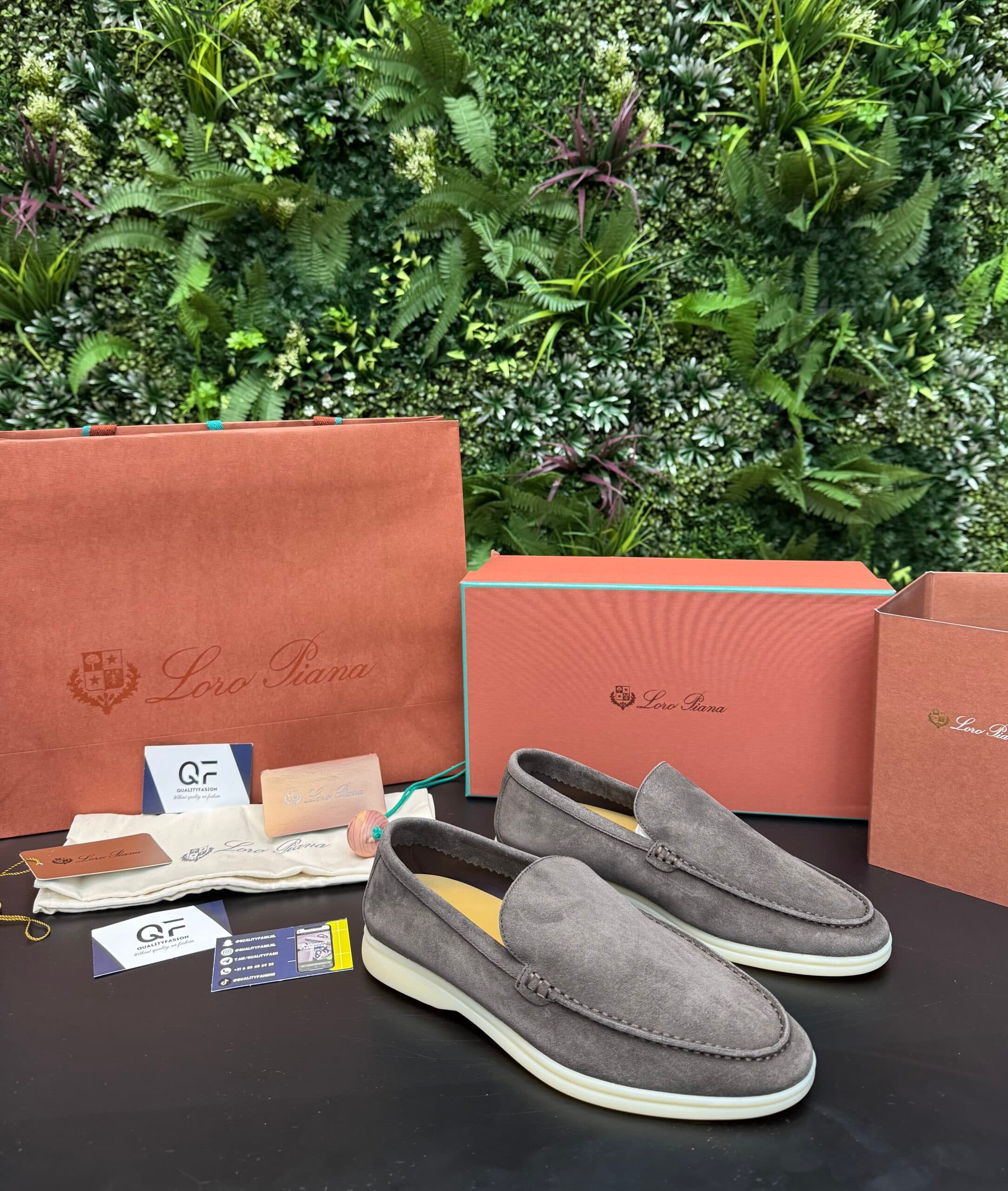 Loro Piana Summer Walk Loafer Brown