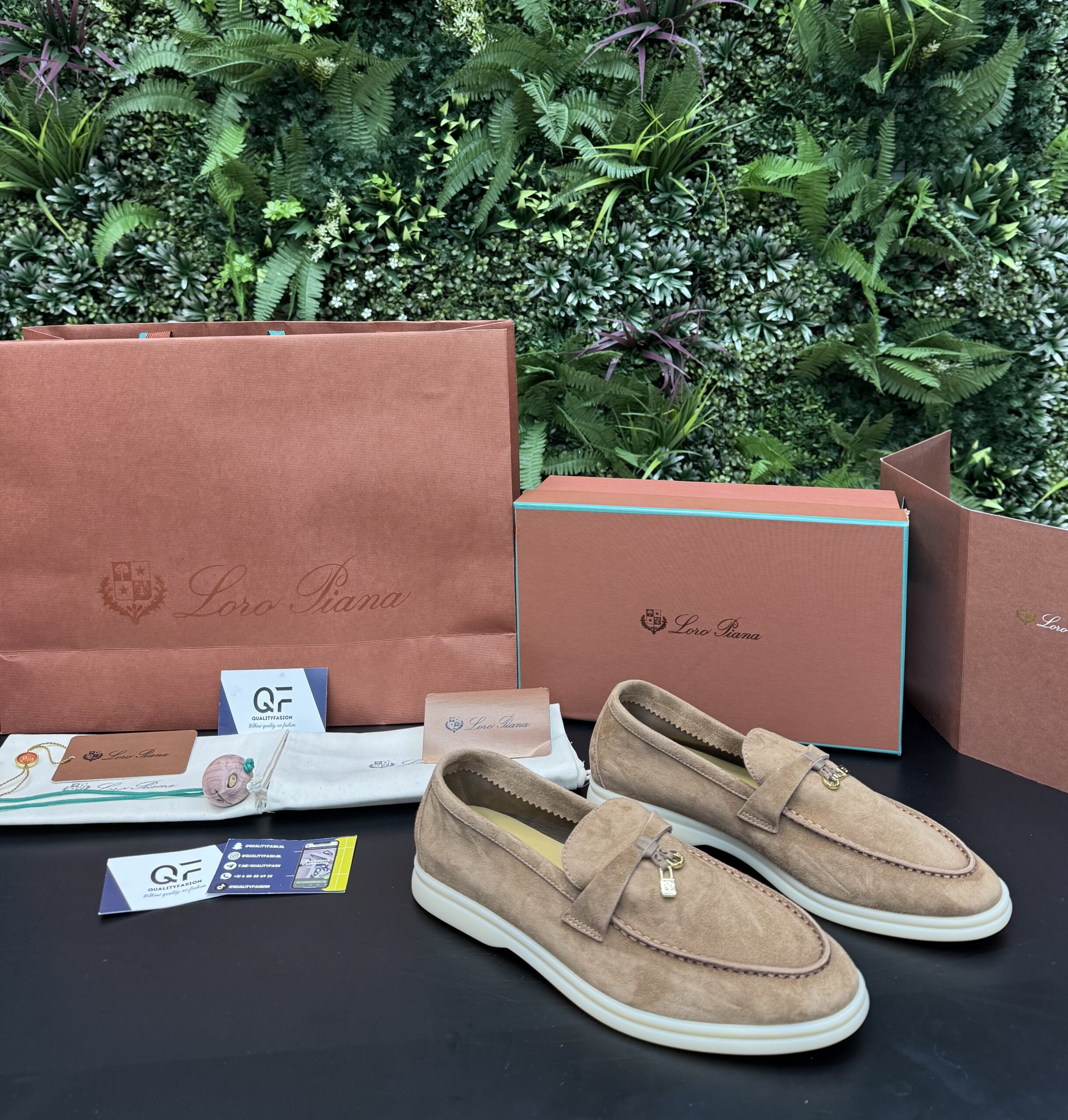 Loro Piana Summer Walk Loafer Brown ( Woman )