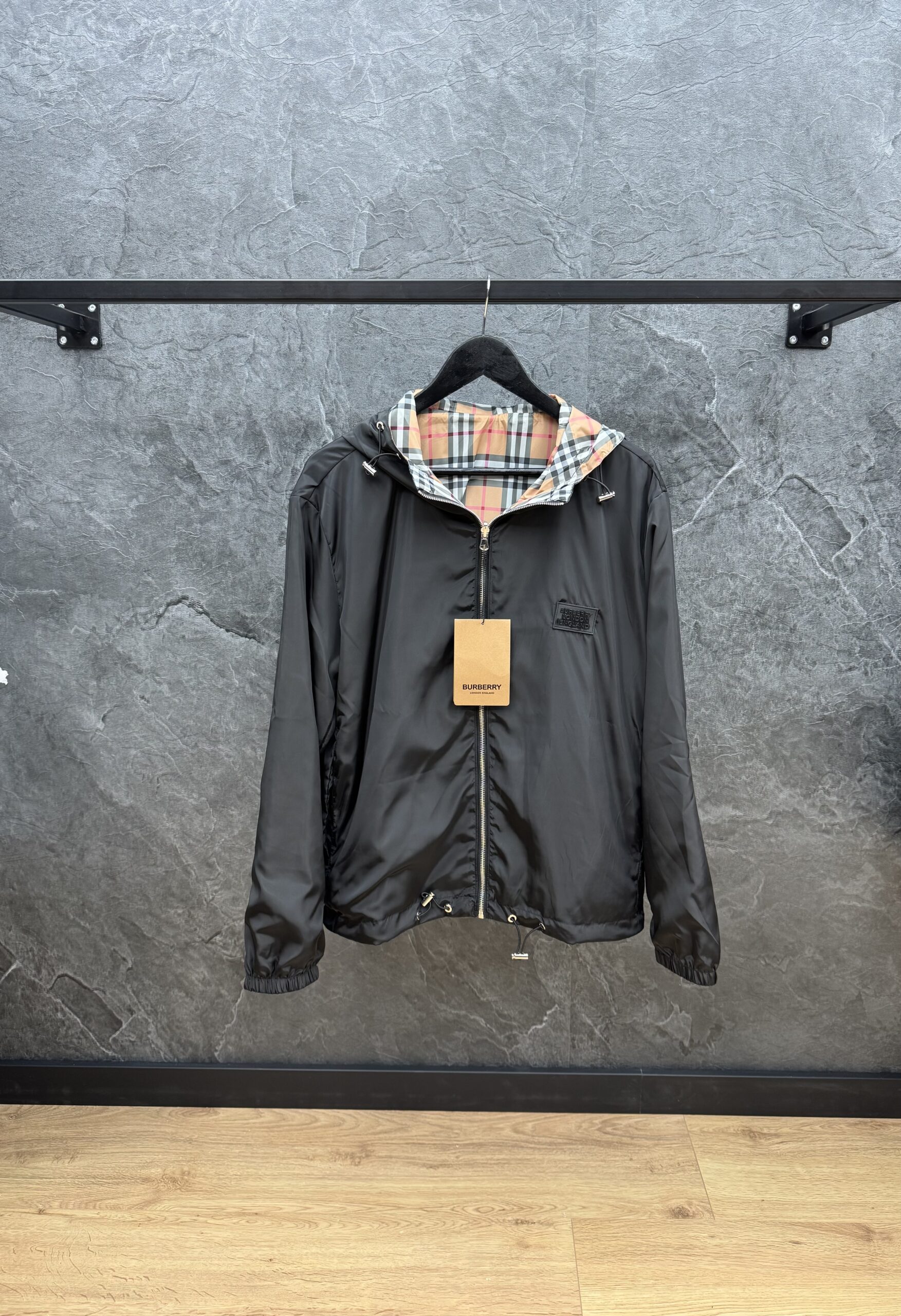 Burberry Reversible Jacket Black - Image 1