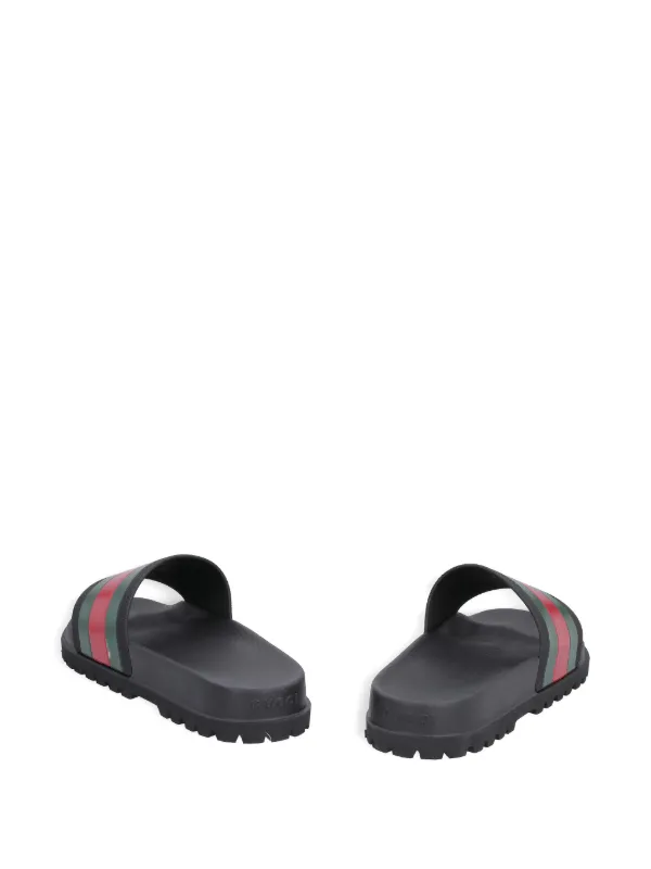 Gucci Web Slides Black - Image 2