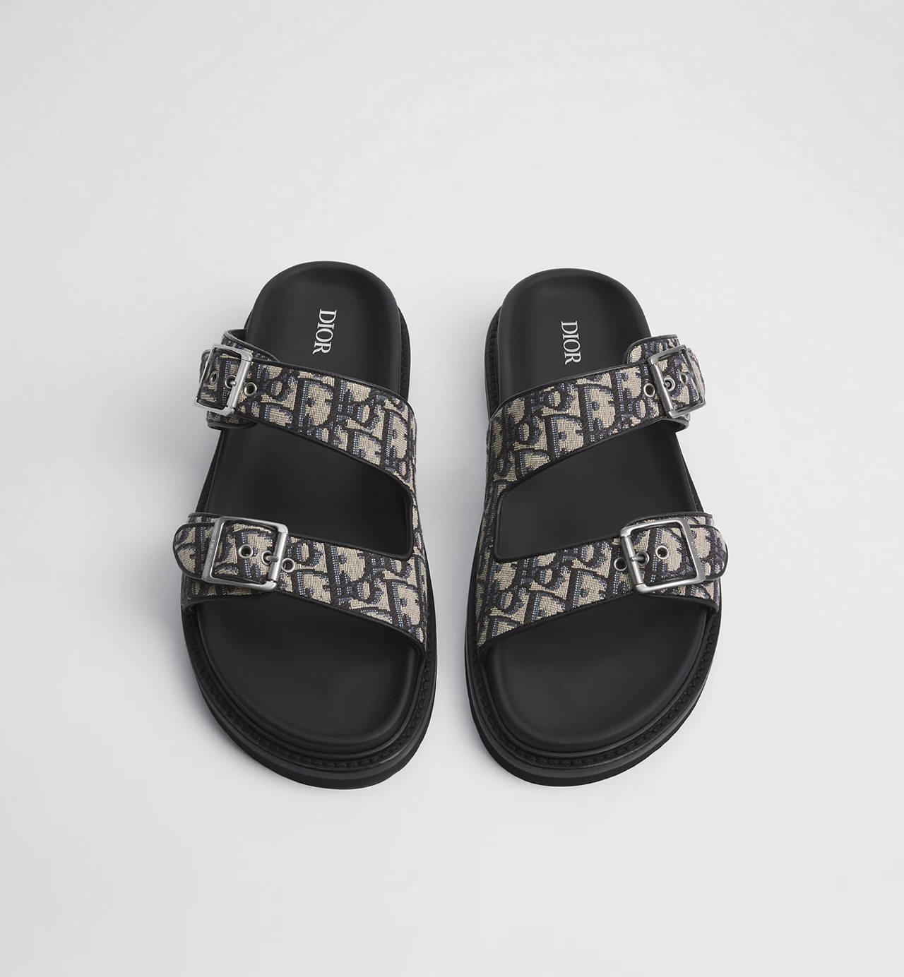 Dior Oblique Aqua Sandal Beige - Image 2