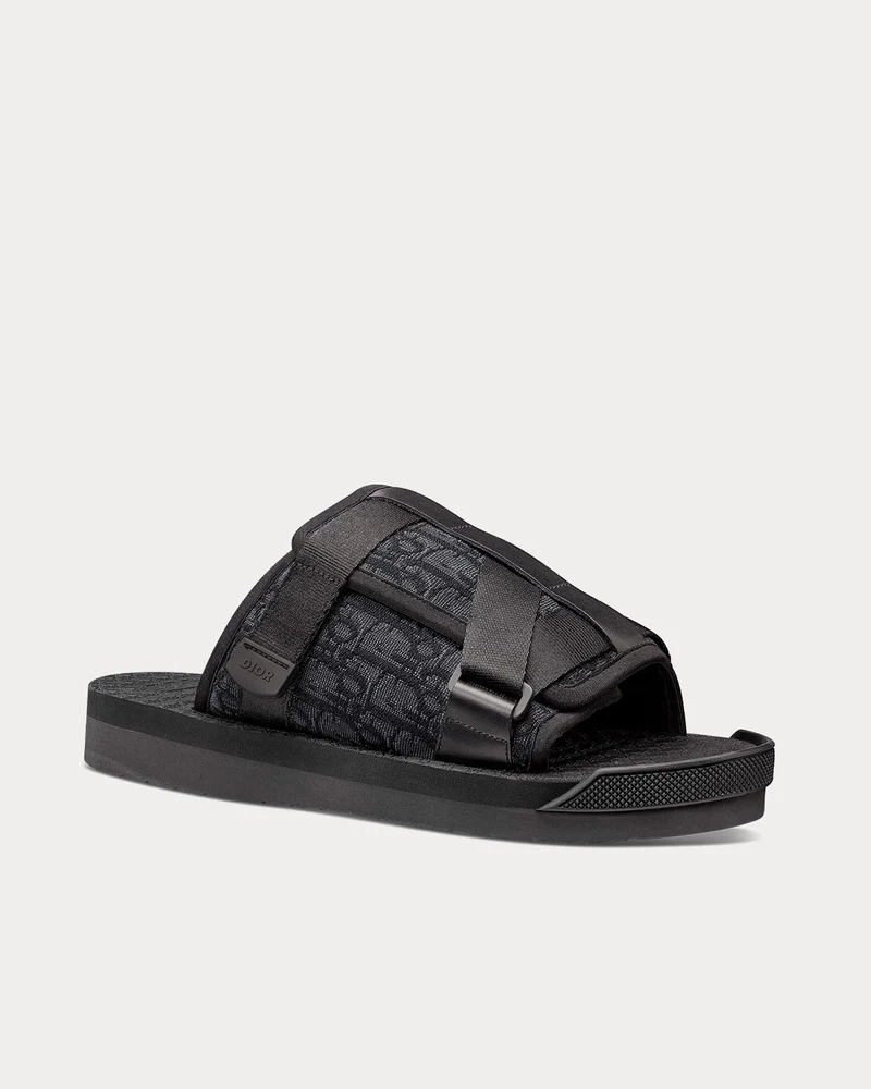 Dior Oblique Alpha Sandal Black