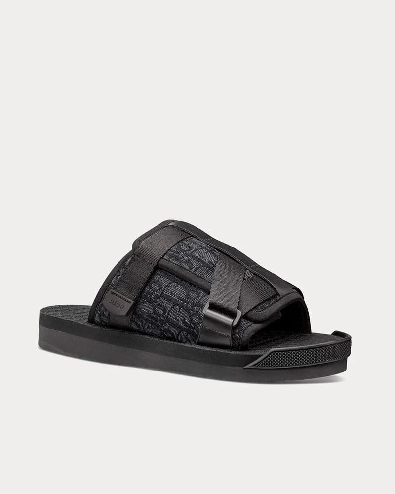 Dior Oblique Alpha Sandal Black
