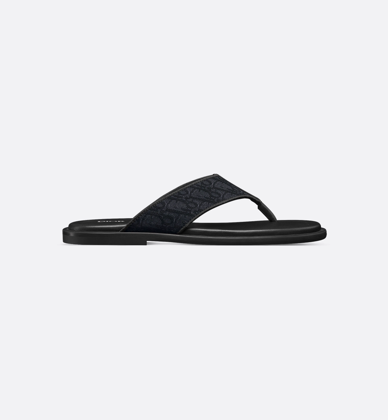Dior Oblique Alias Sandal Black - Image 1