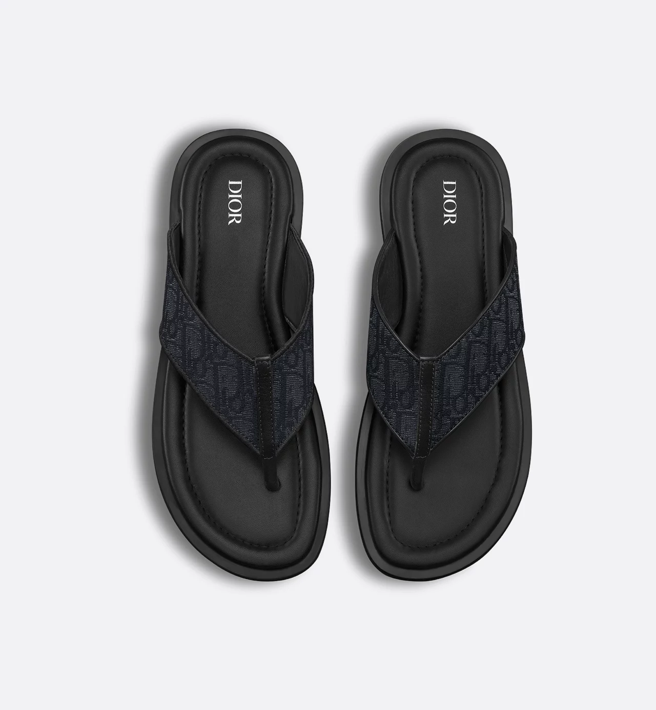 Dior Oblique Alias Sandal Black - Image 2