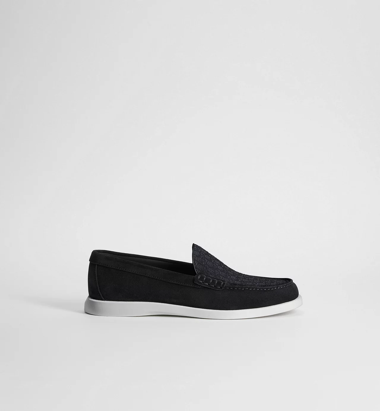 Dior Granville Suède Loafers Black - Image 1