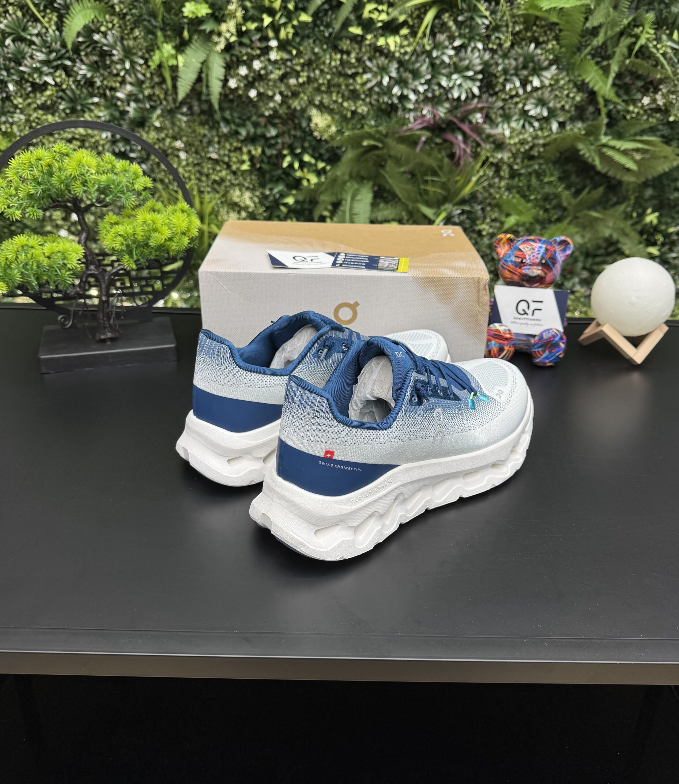 On Running Cloudtilt Sneaker White/Blue - Image 2