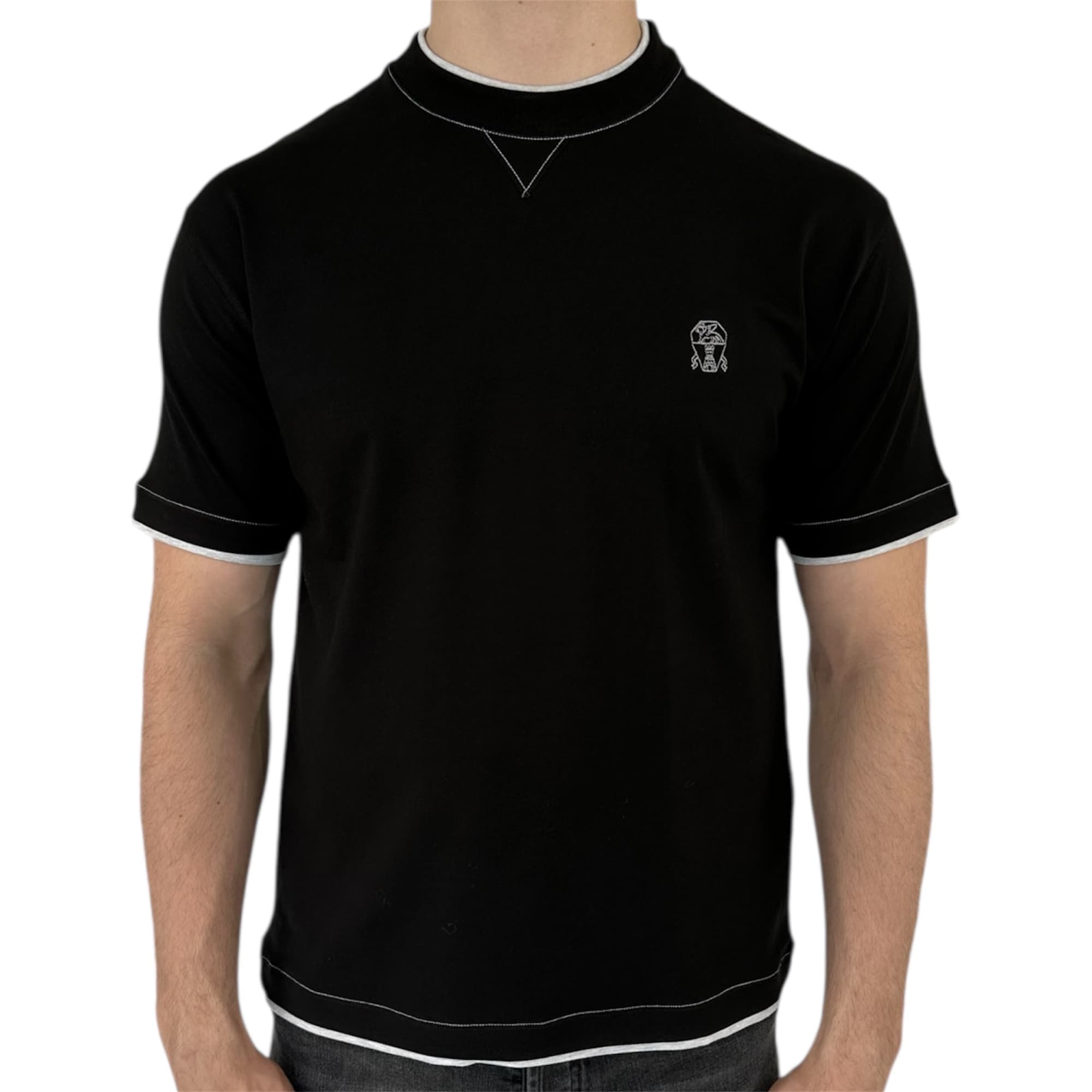 Brunello Cucinelli T-shirt Cotton Black