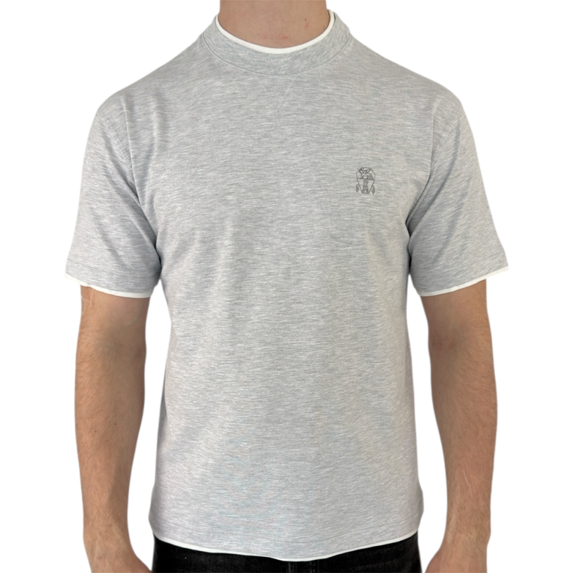 Brunello Cucinelli T-shirt Cotton Grey
