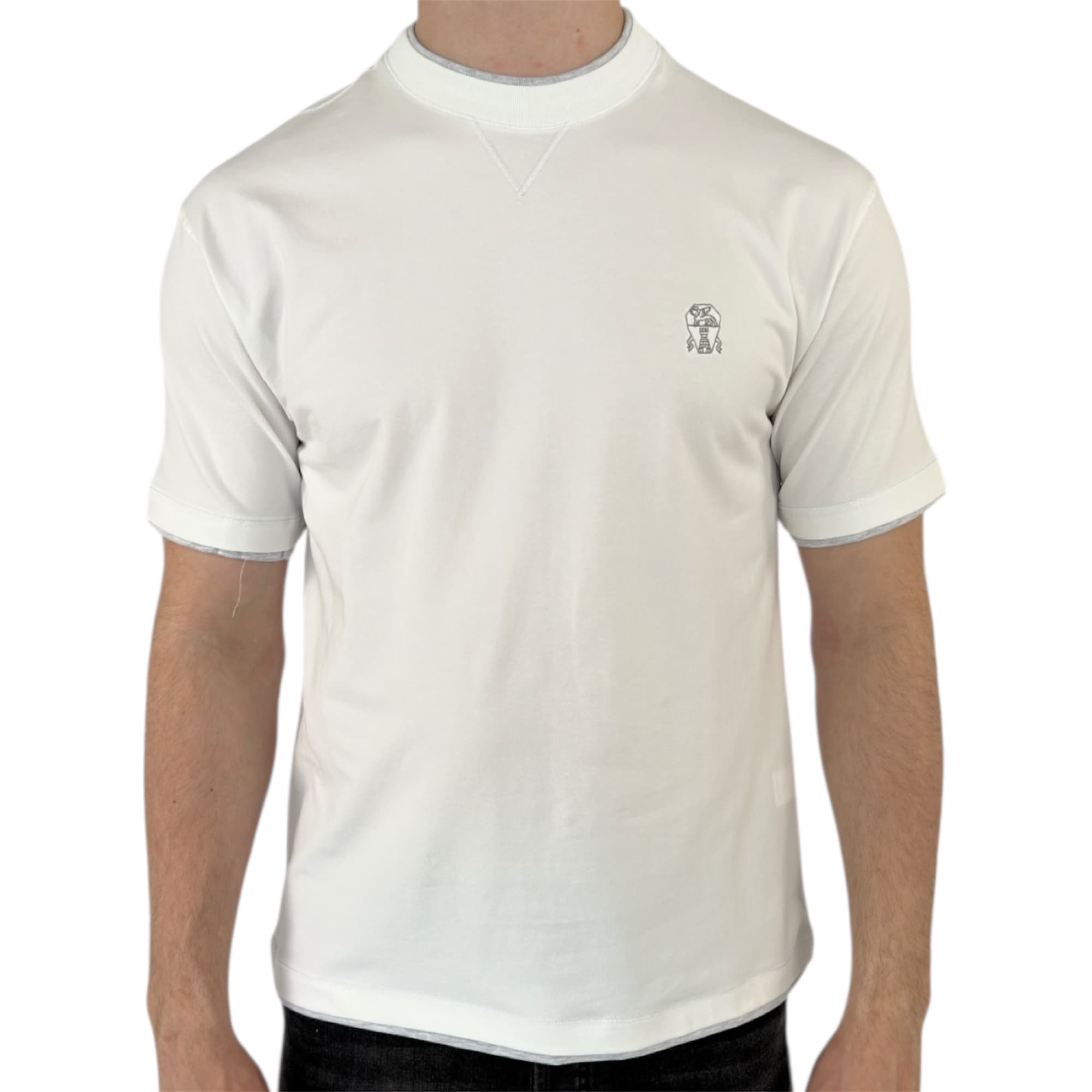 Brunello Cucinelli T-shirt Cotton White