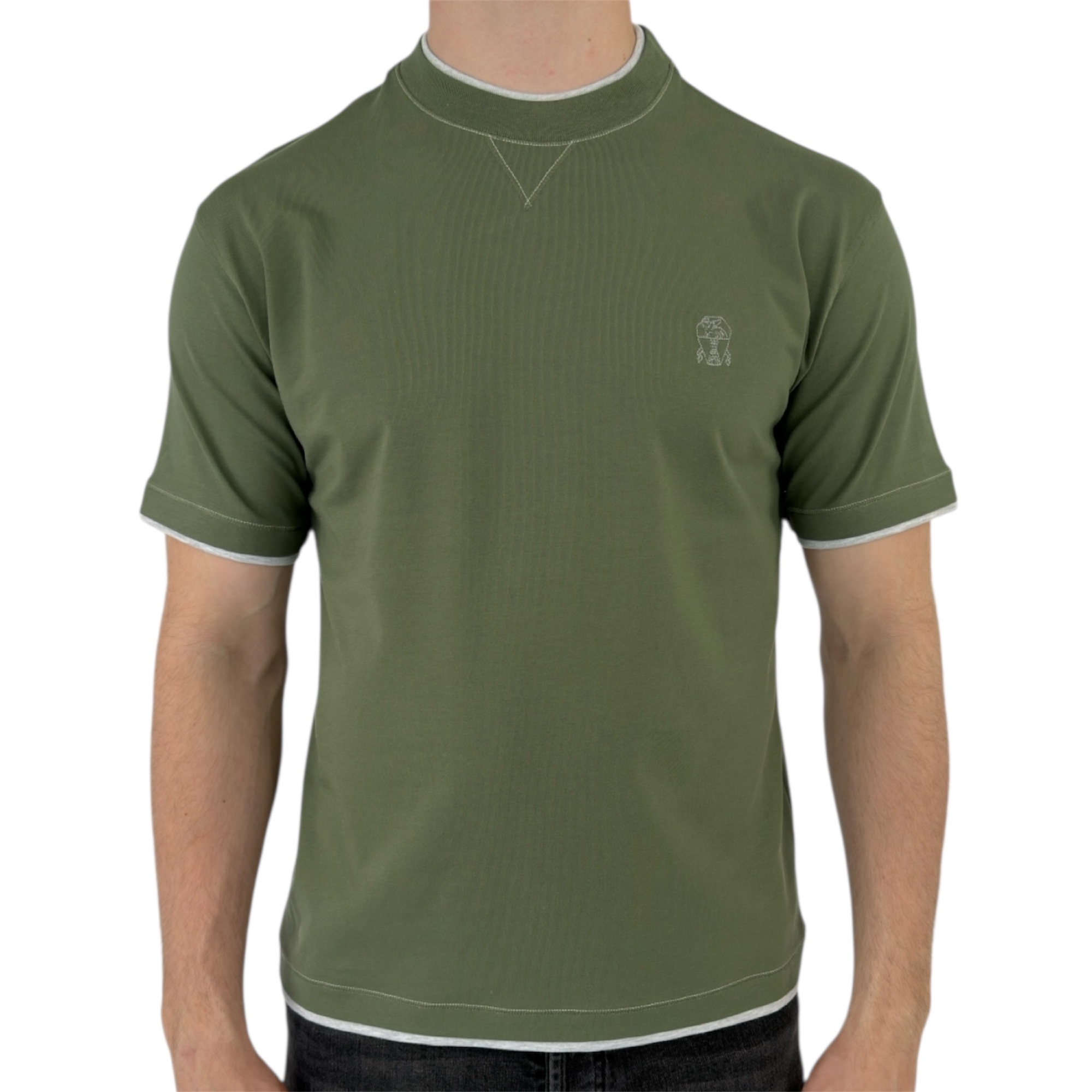 Brunello Cucinelli T-shirt Cotton Green