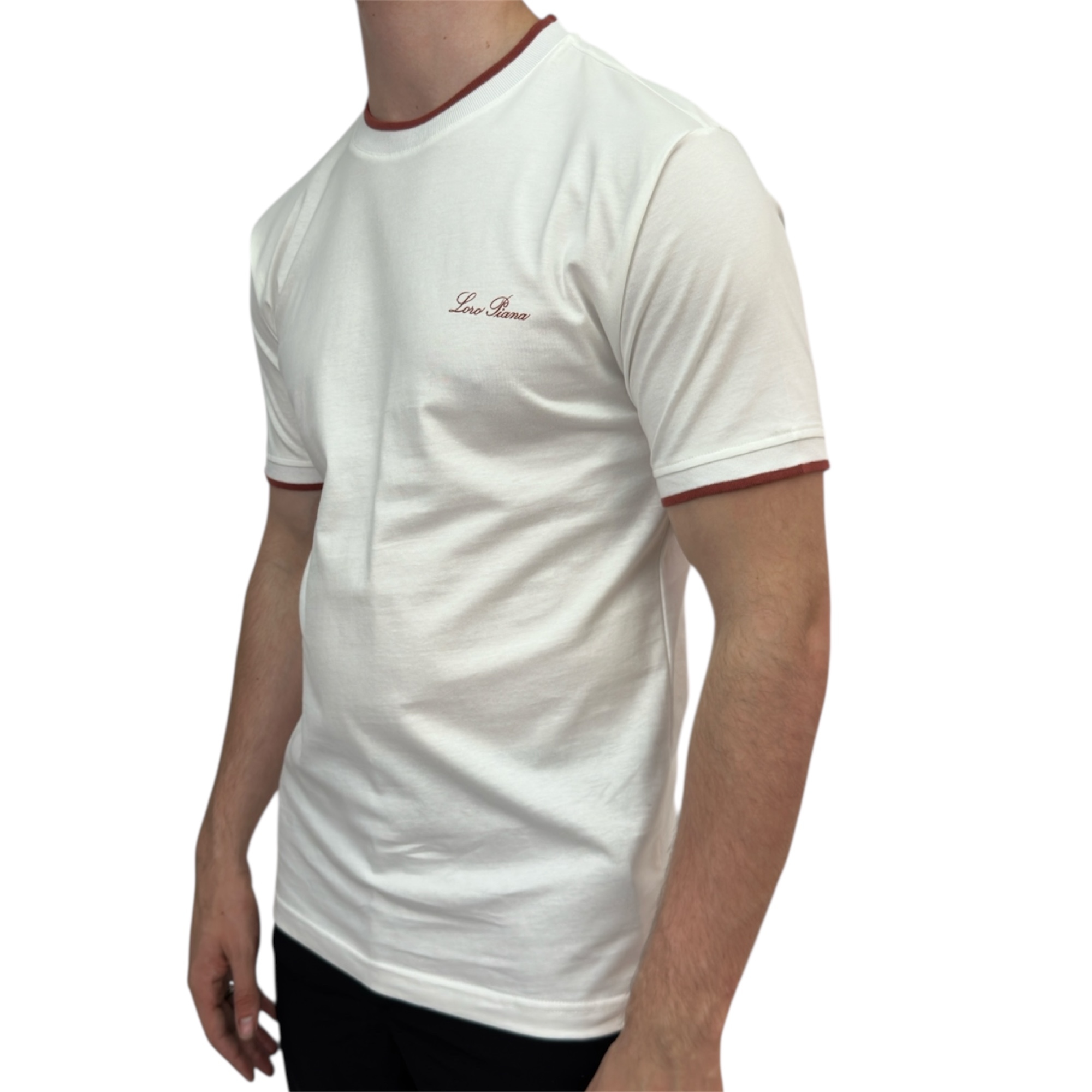 Loro Piana T-shirt Classic White - Image 2