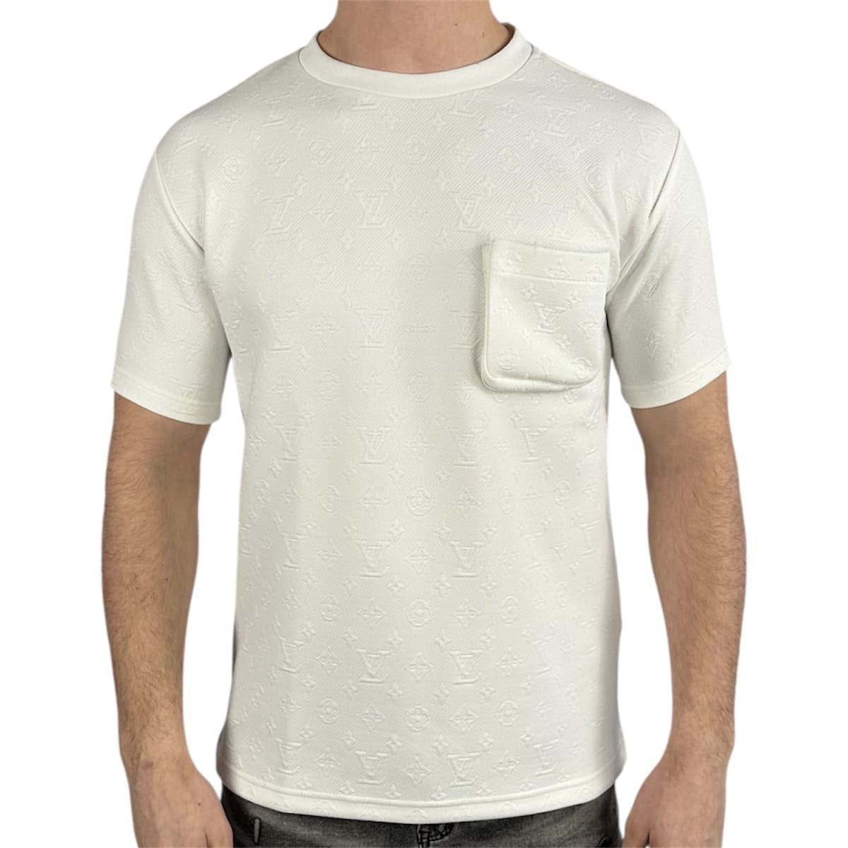Louis Vuitton T-shirt 3D pocket White
