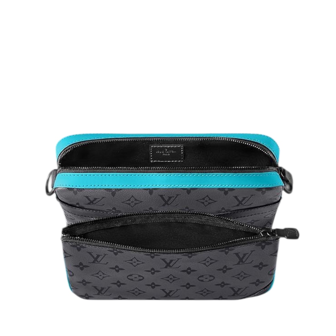 Louis Vuitton Trio Messenger Bag Blue Stripe - Image 3