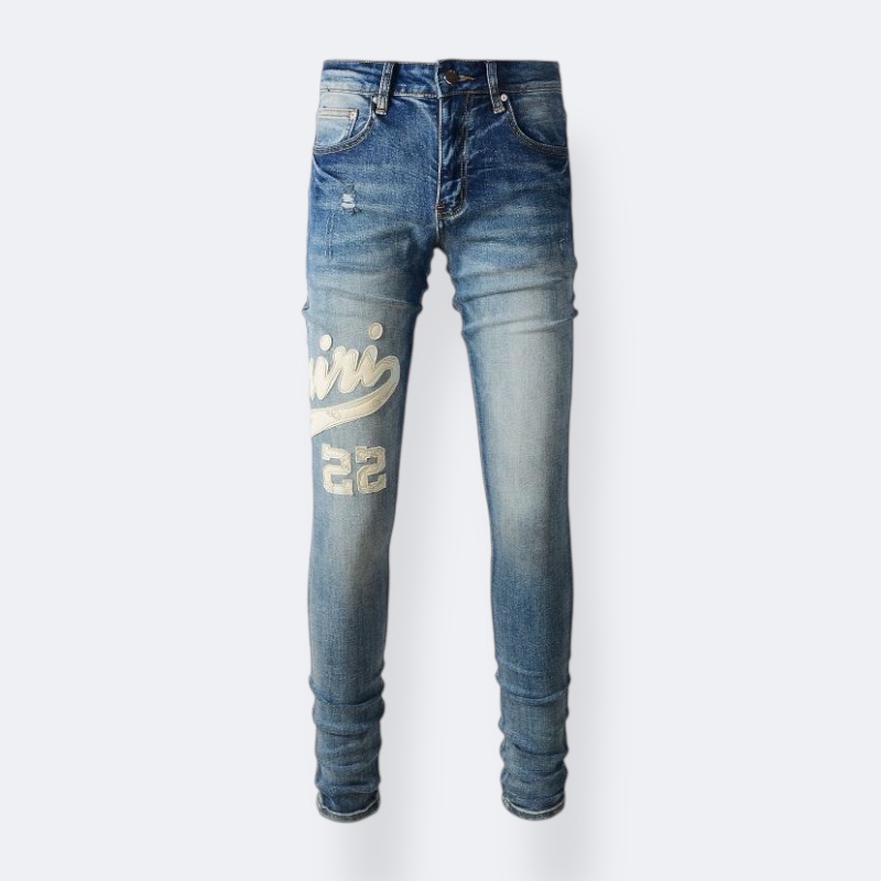 Amiri Jeans 22 Blue Indigo