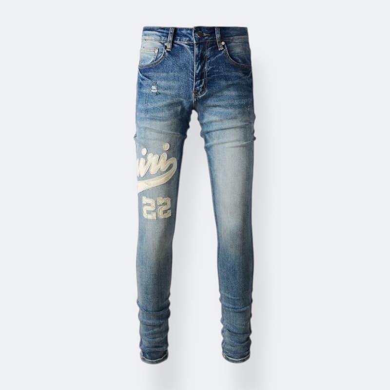 Amiri Jeans 22 Blue Indigo