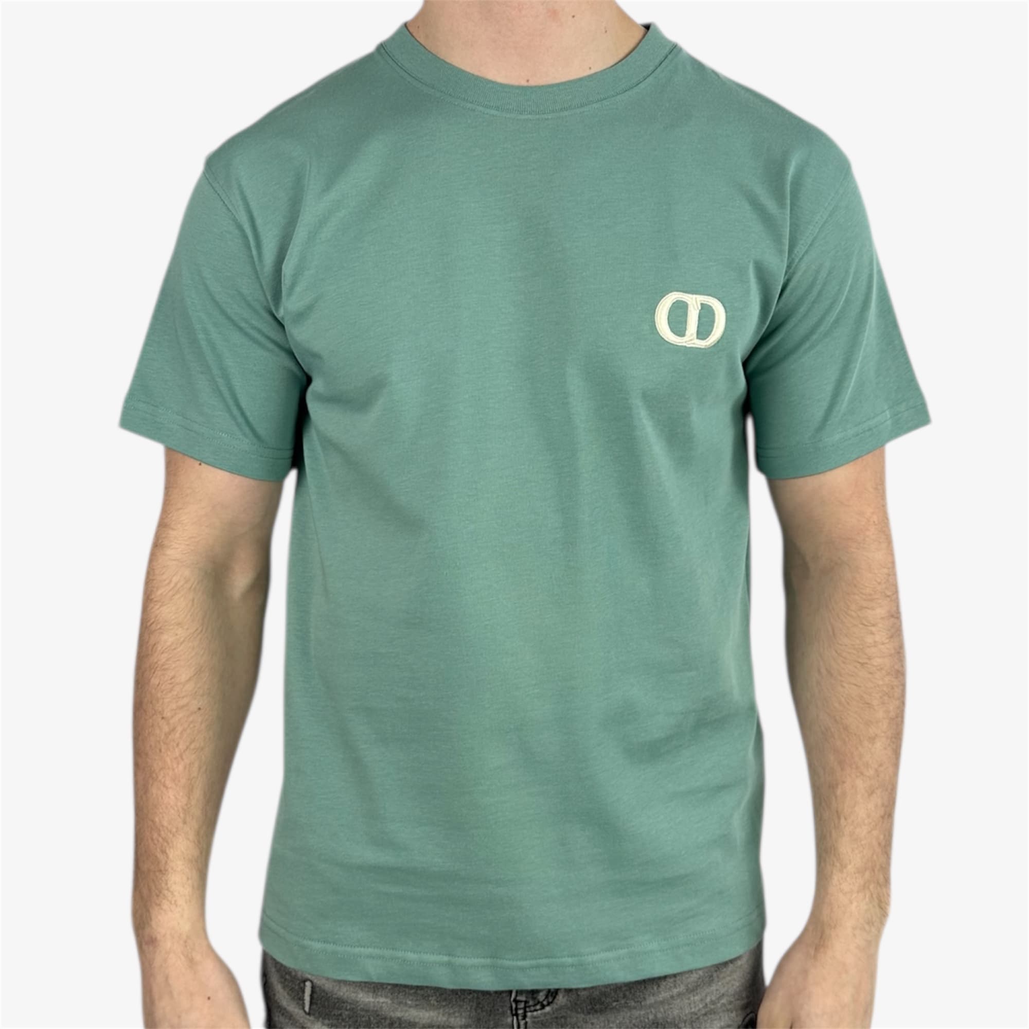 Dior T-shirt CD Icon Green