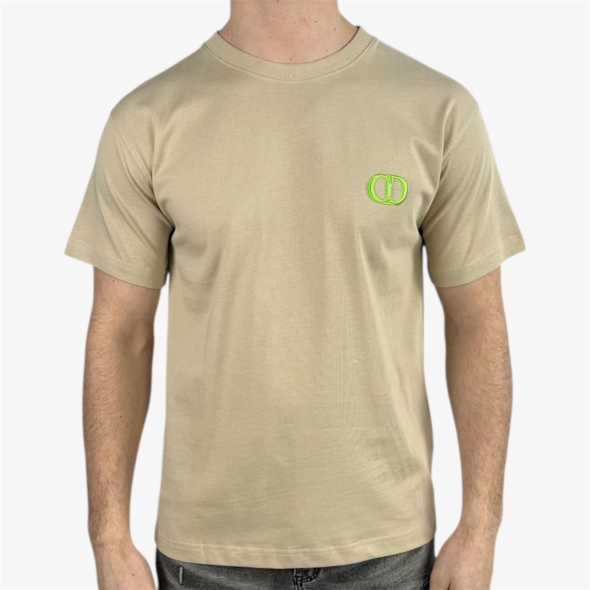 Dior T-shirt CD Icon Beige