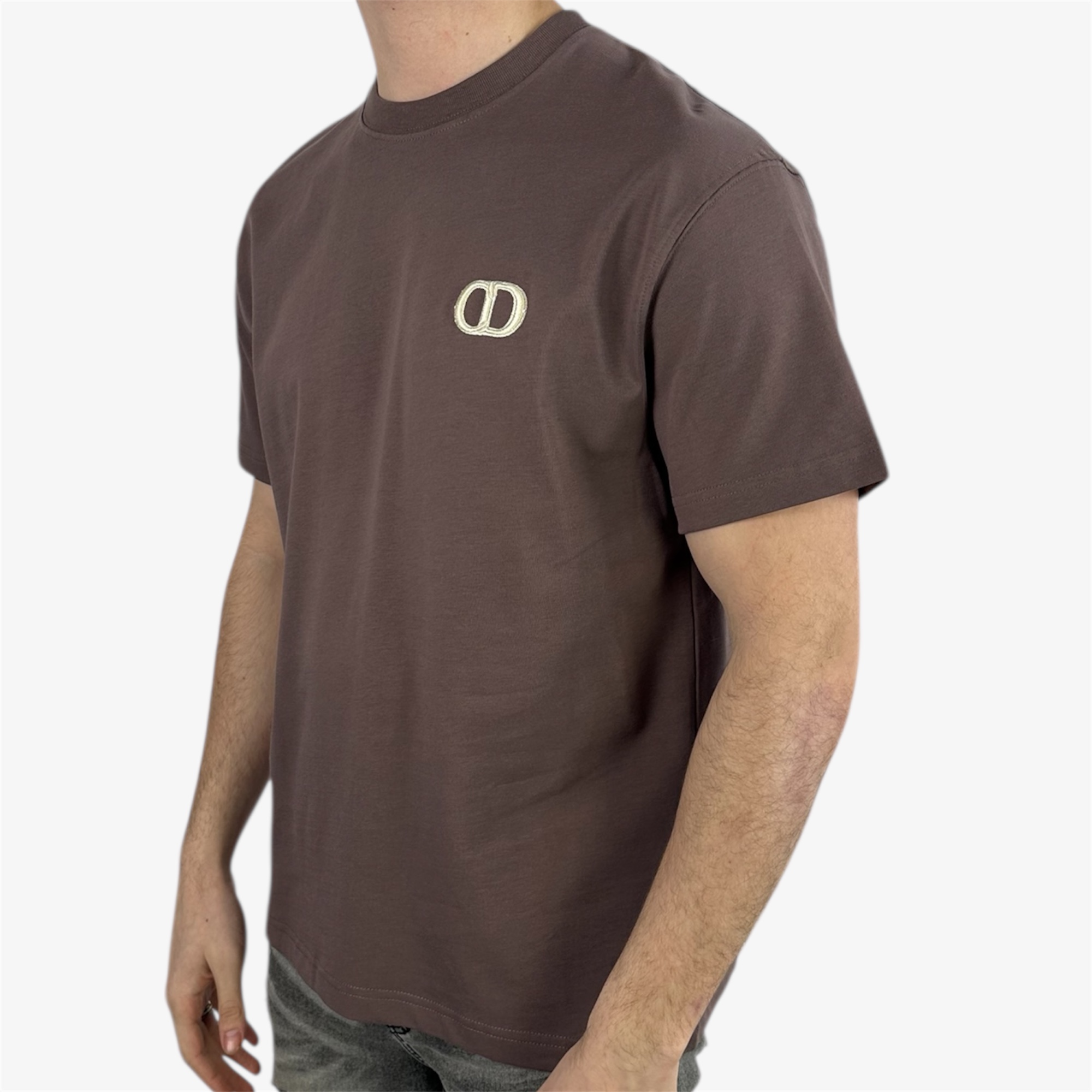 Dior T-shirt CD Icon Brown - Image 2