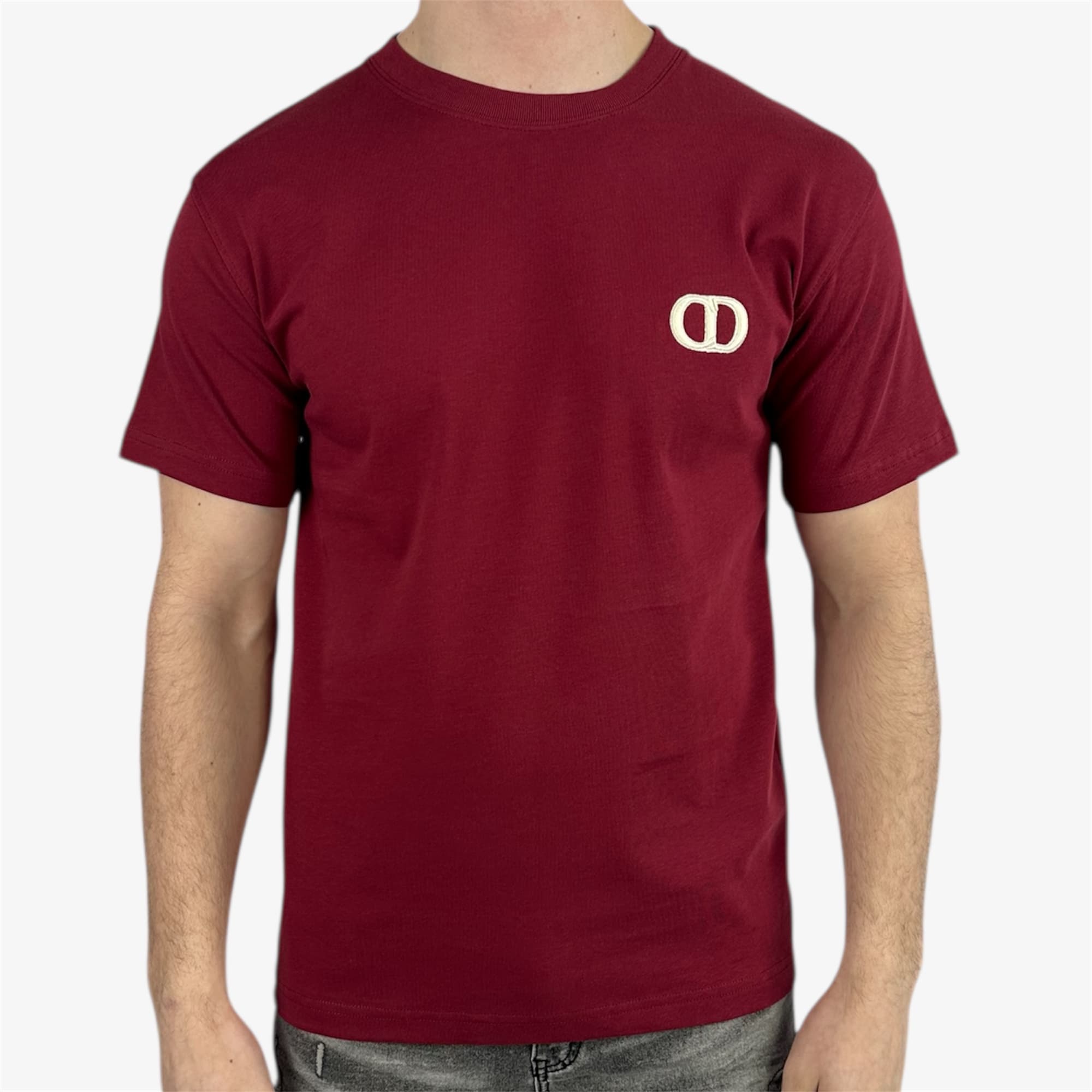 Dior T-shirt CD Icon Bordeaux