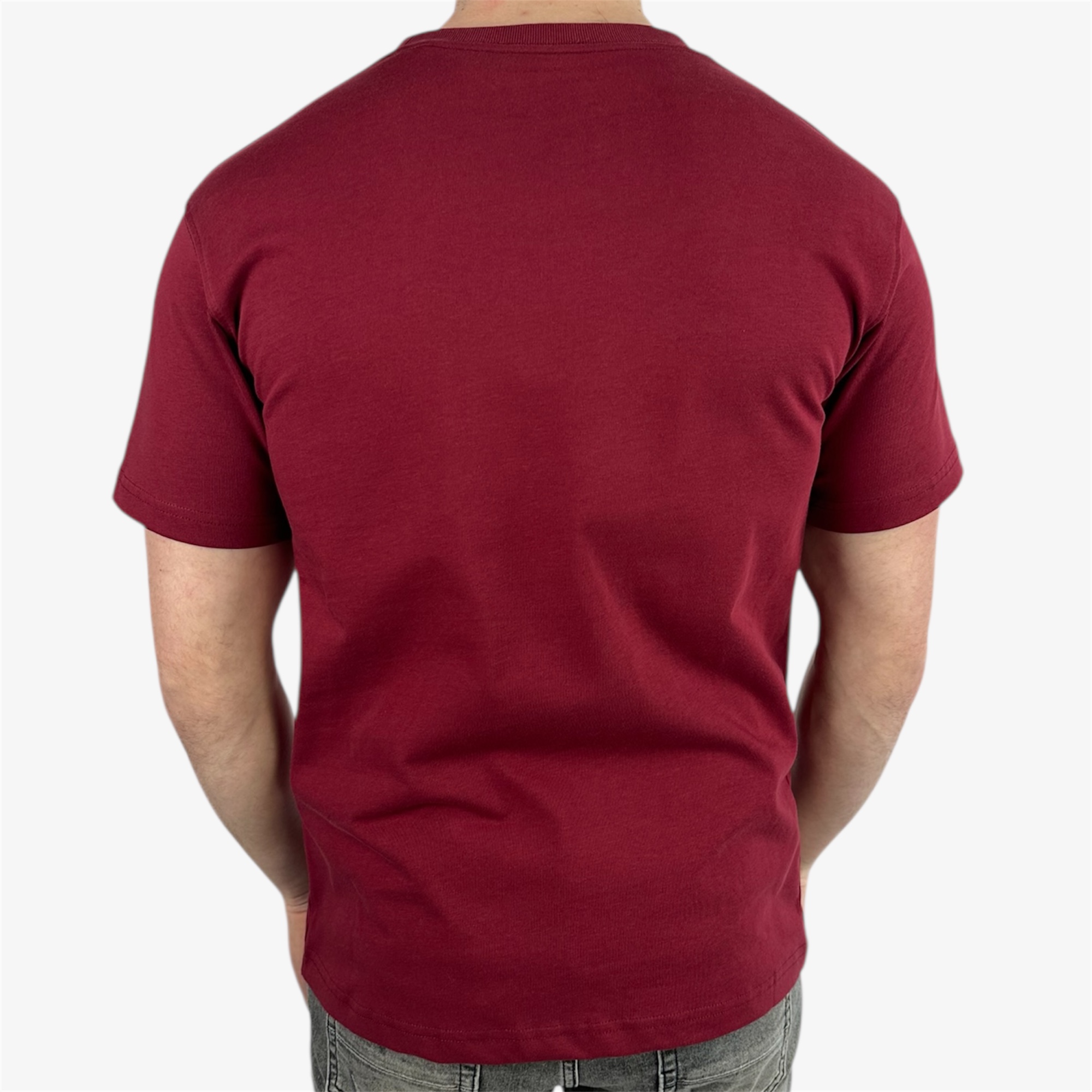 Dior T-shirt CD Icon Bordeaux - Image 3