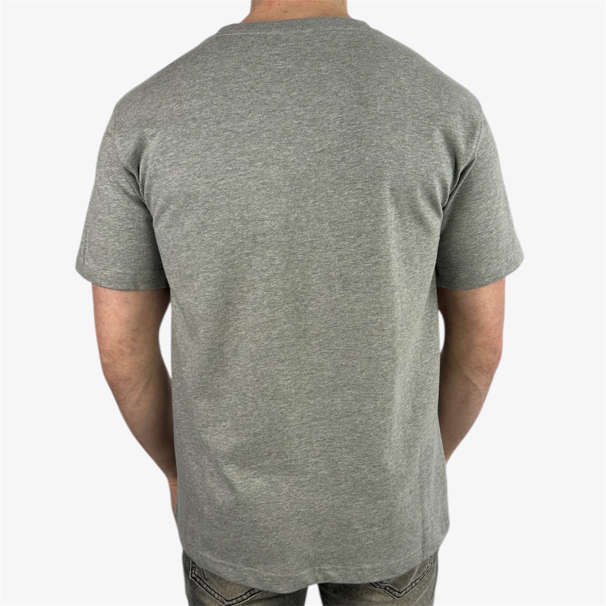 Dior T-shirt CD Icon Grey Pink - Image 3