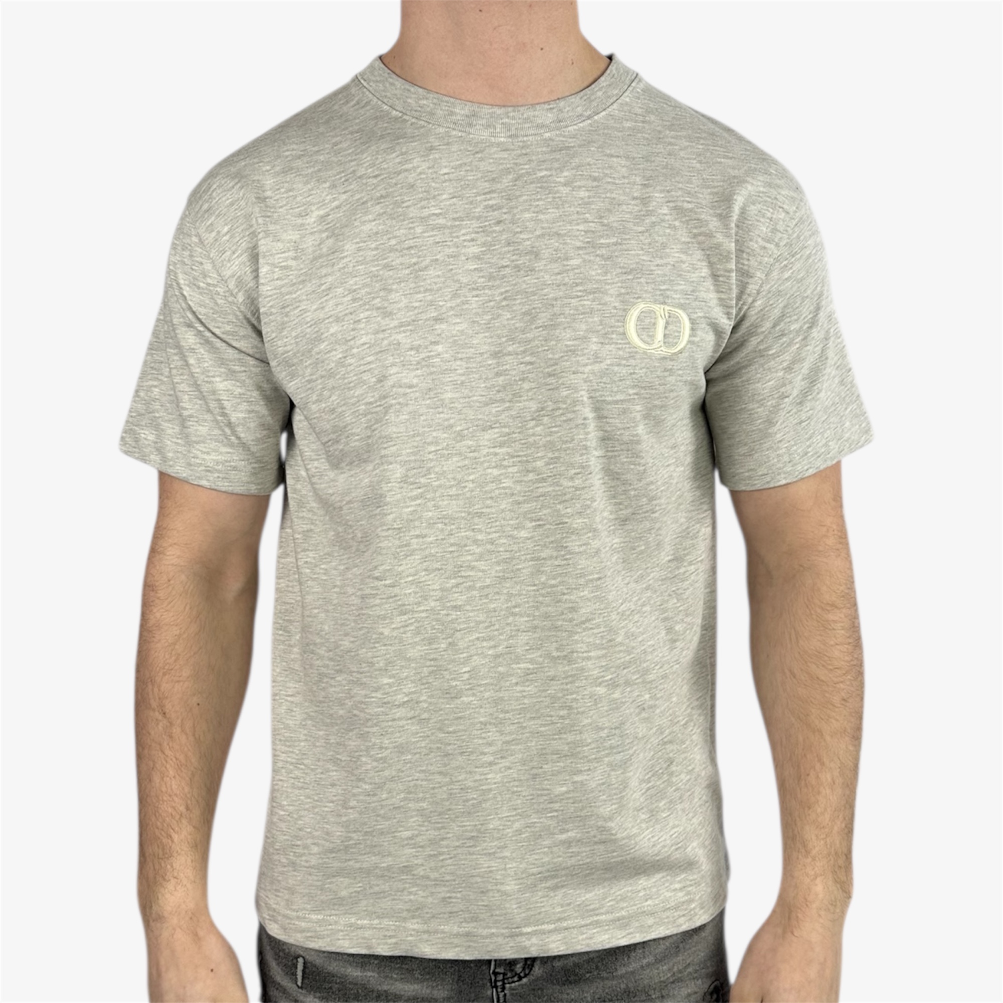 Dior T-shirt CD Icon Grey - Image 1