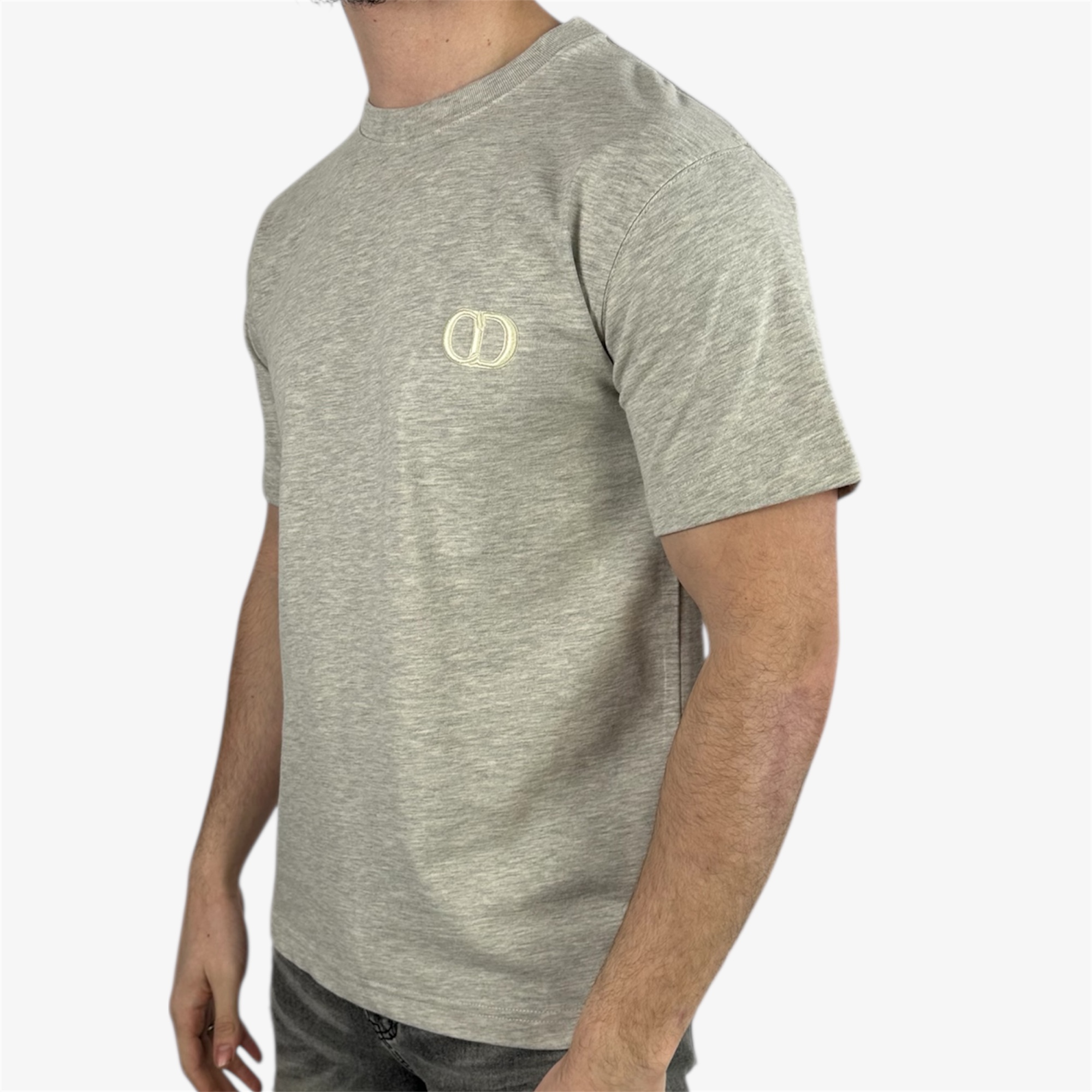 Dior T-shirt CD Icon Grey - Image 2