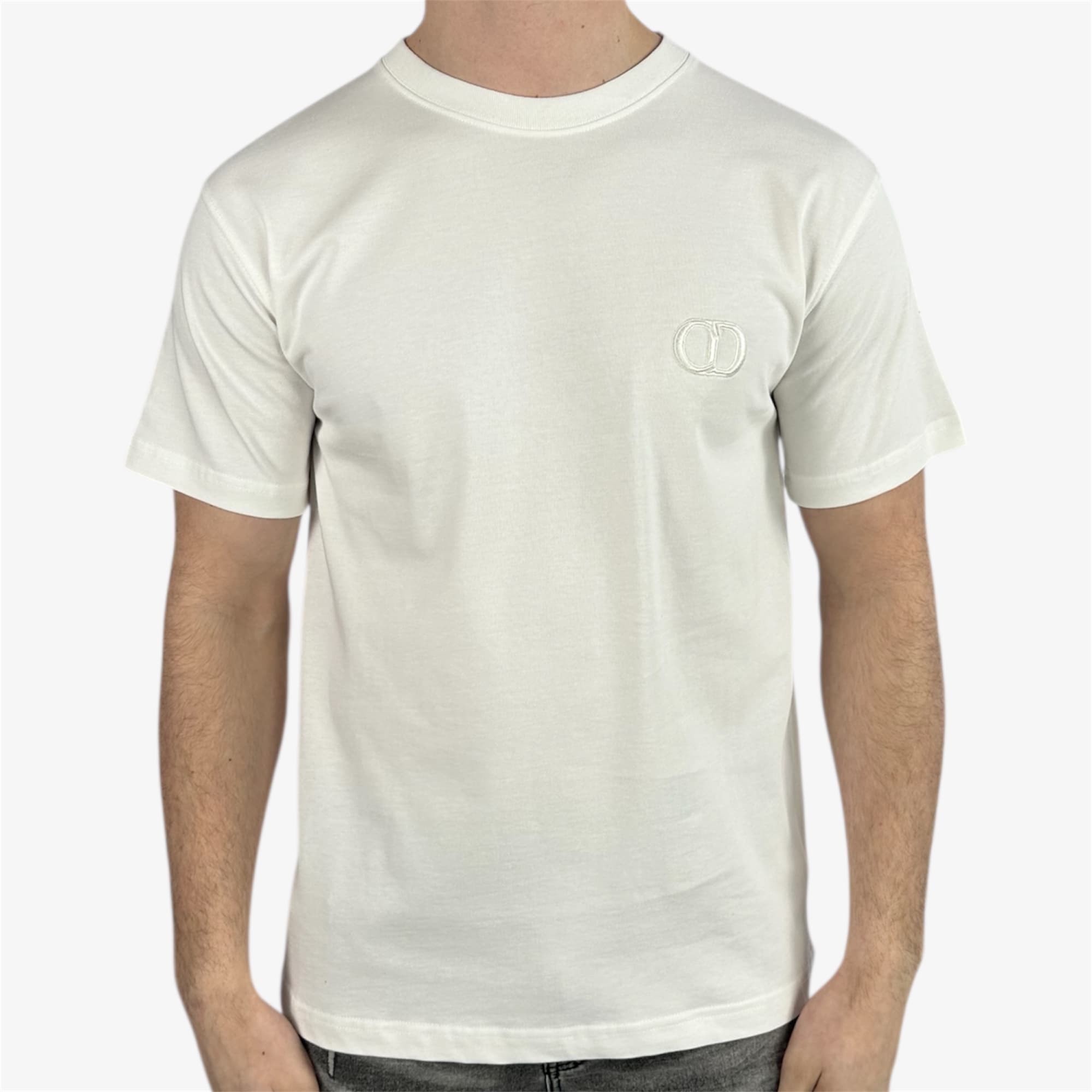 Dior T-shirt CD Icon White