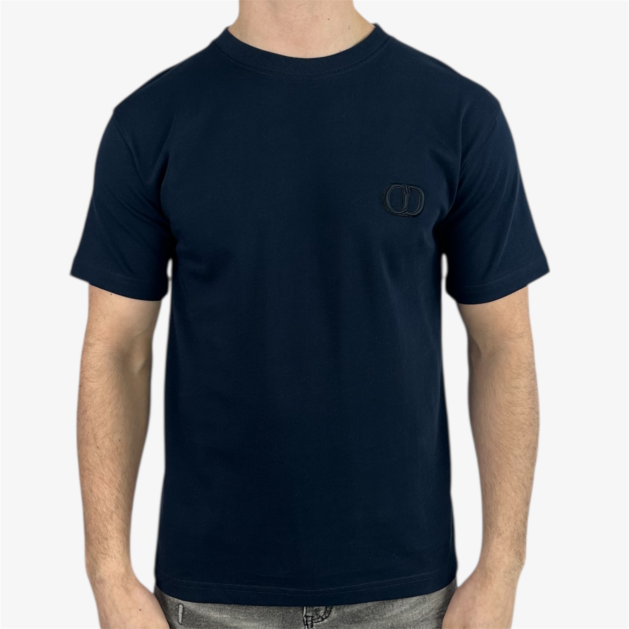 Dior T-shirt CD Icon Navy Blue - Image 1