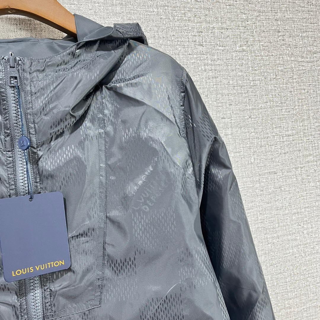 Louis Vuitton Reversible Damier Jacket Grey - Image 6