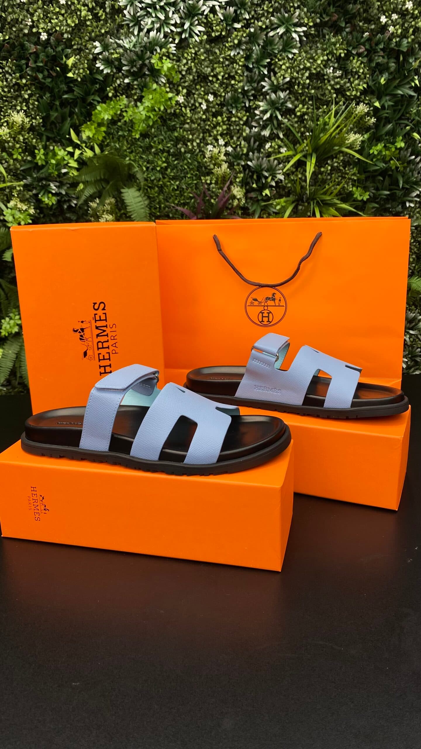Hermes Chypre Sandal Blue