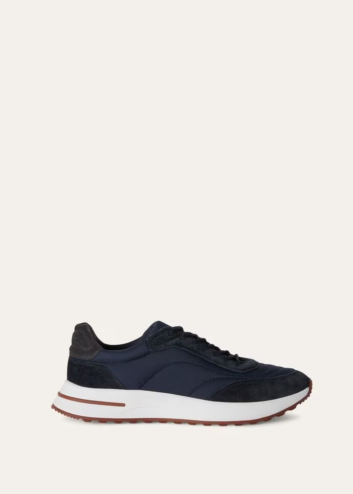 Loro Piana Week End Walk Suède Navy Blue - Image 2