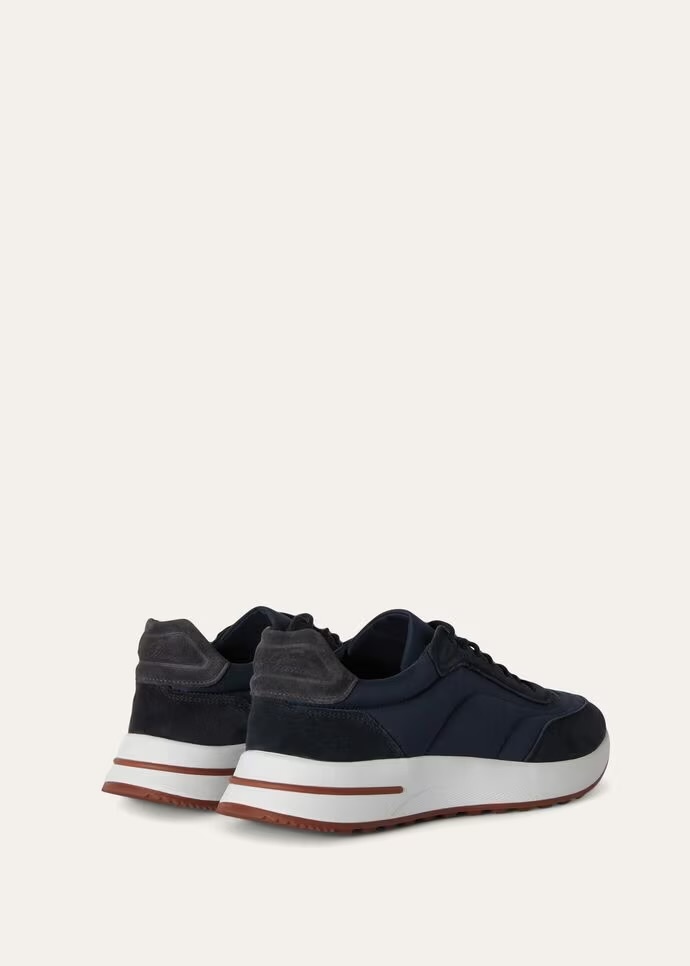 Loro Piana Week End Walk Suède Navy Blue - Image 3