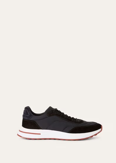 Loro Piana Week End Walk Suède Black - Image 2