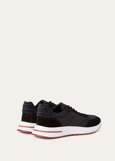 Loro Piana Week End Walk Suède Black - Image 3