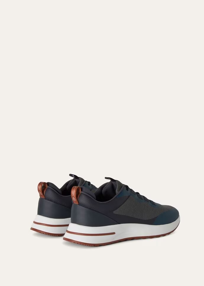 Loro Piana Week End Walk Charcoal Blue - Image 3