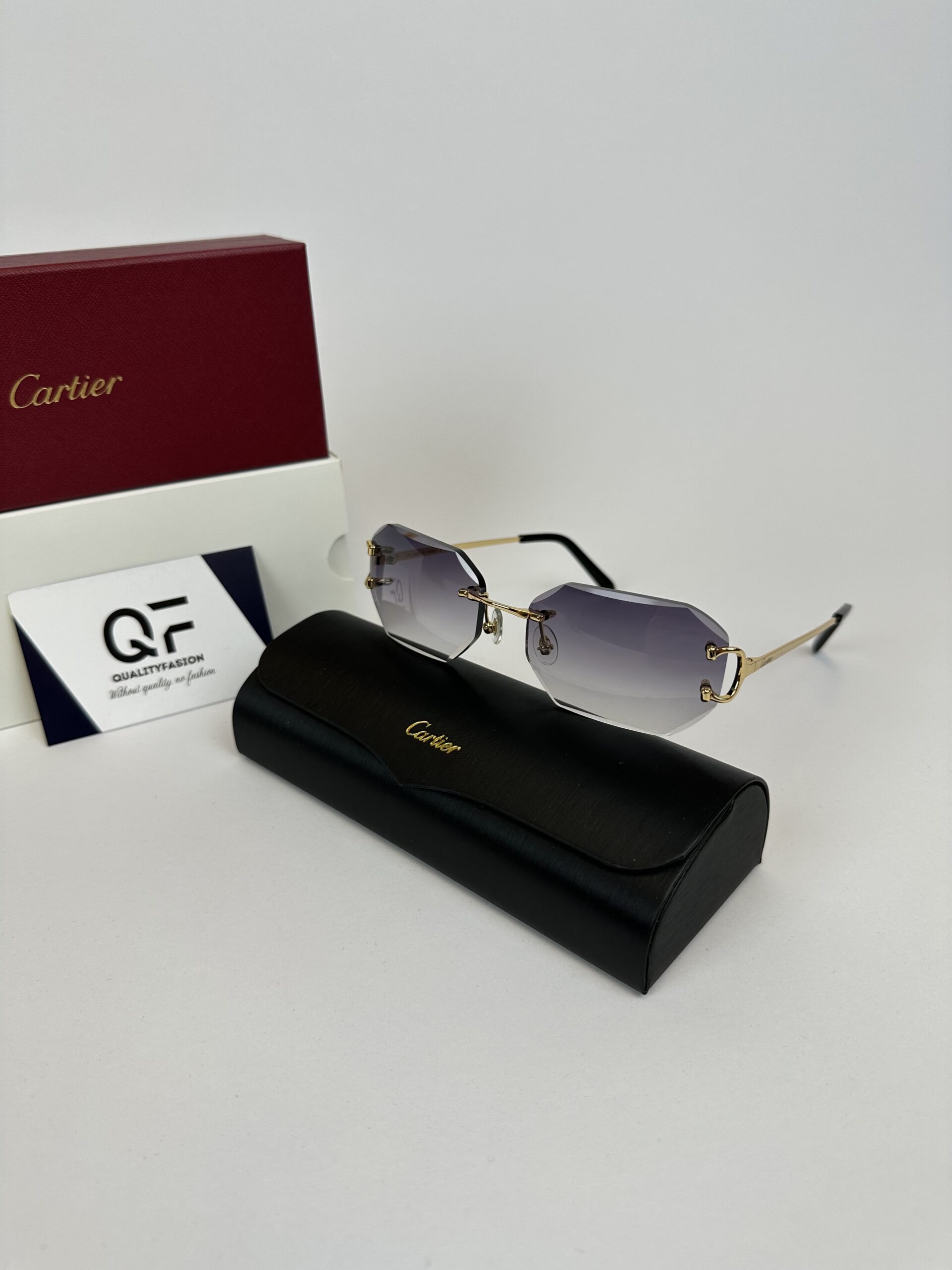 Cartier Piccadilly DC Gold Frame Black - Image 1