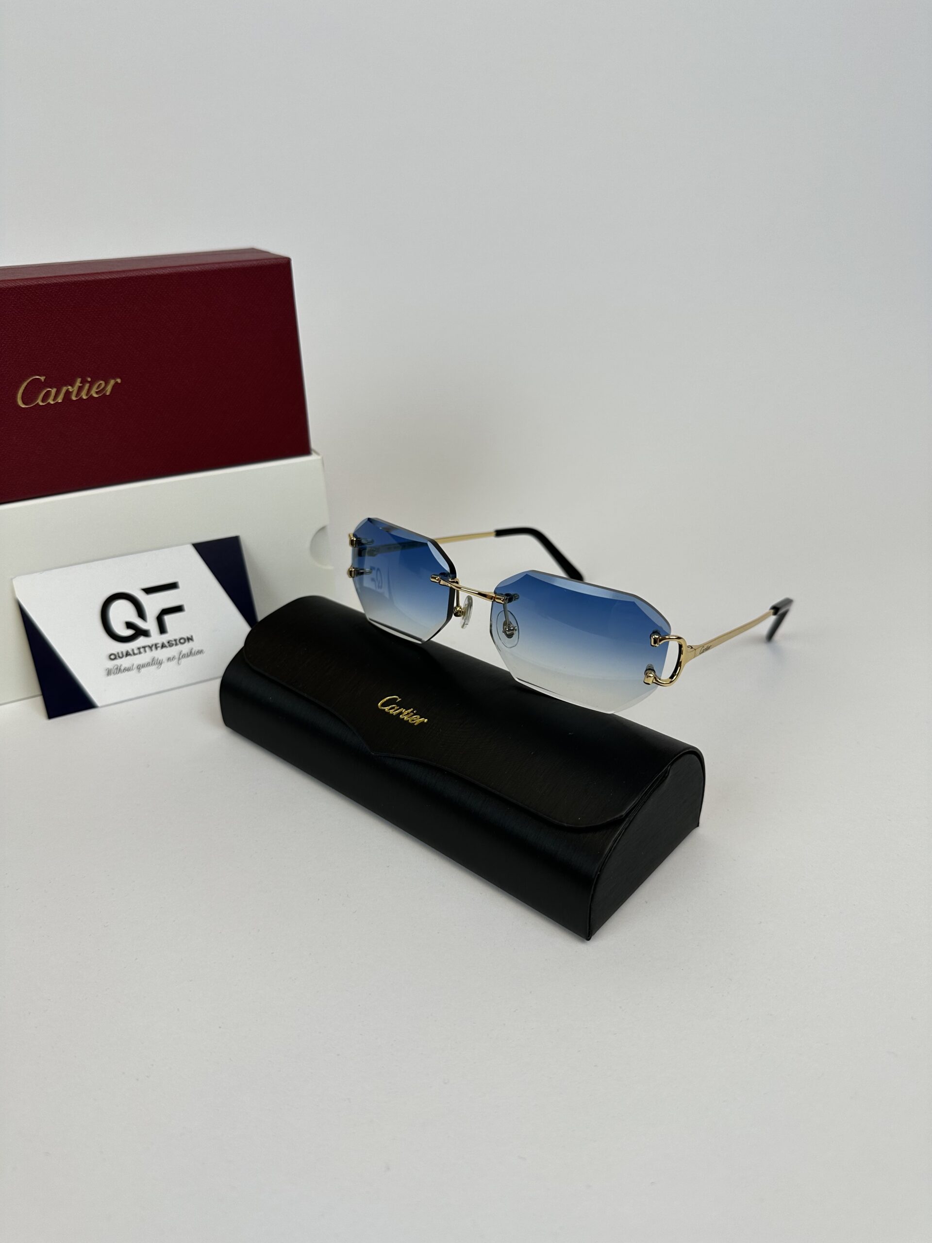 Cartier Piccadilly DC Gold Frame Blue - Image 1
