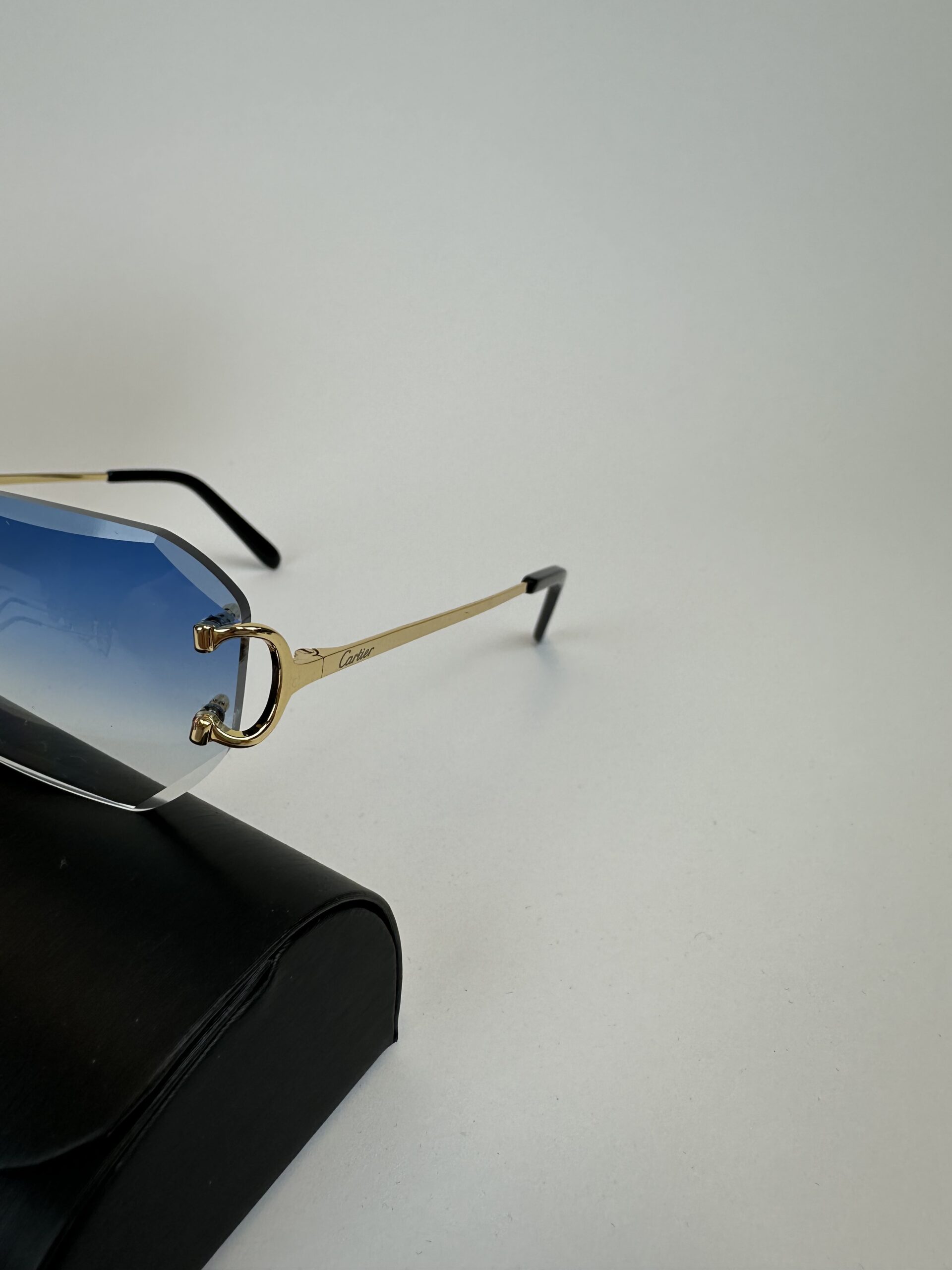 Cartier Piccadilly DC Gold Frame Blue - Image 2